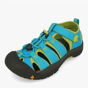 Keen Newport H2 Sandals Shoes Big Kid size 3 Outdoor Nature Shoe Teal Blue beach